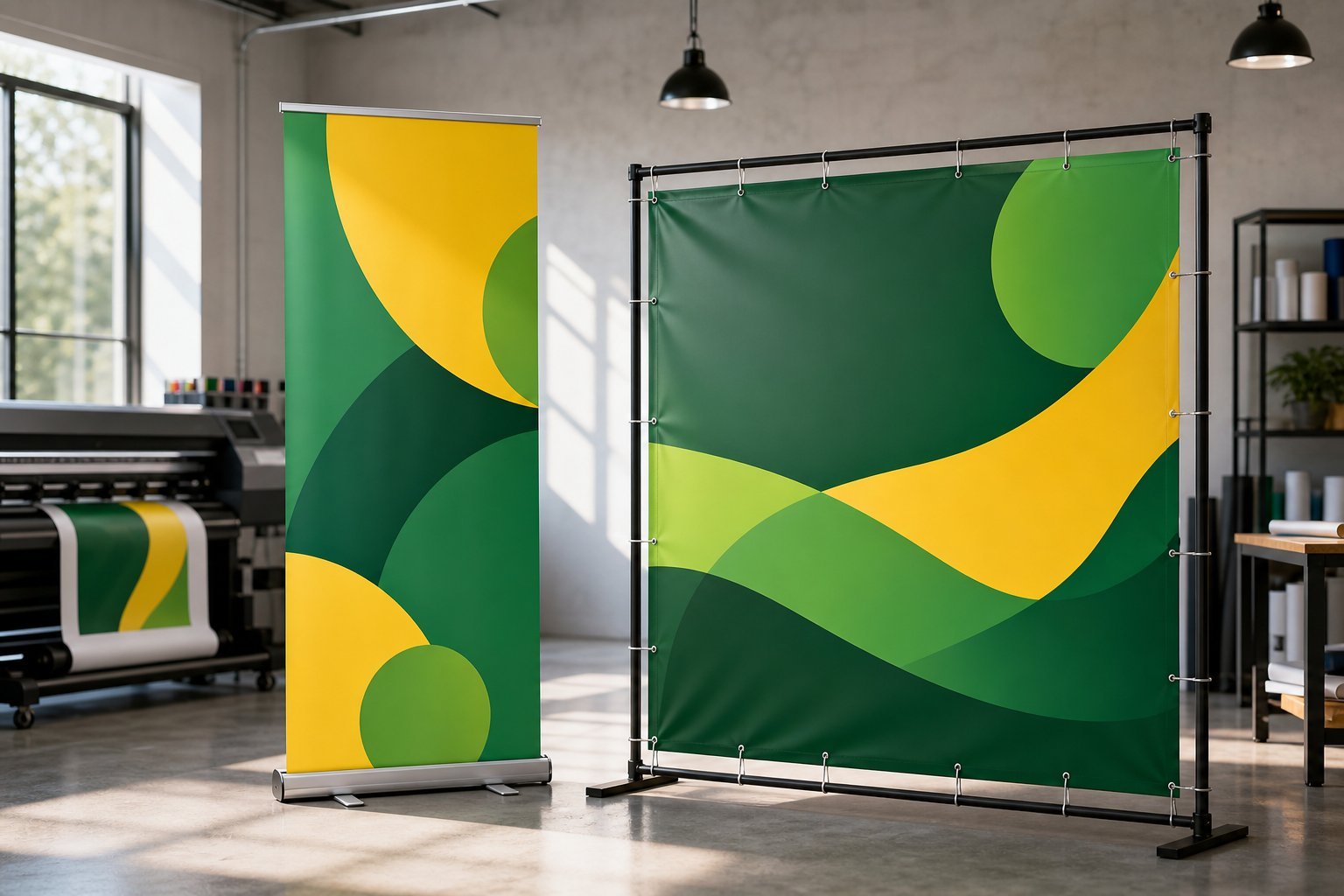 Large format banners and signage