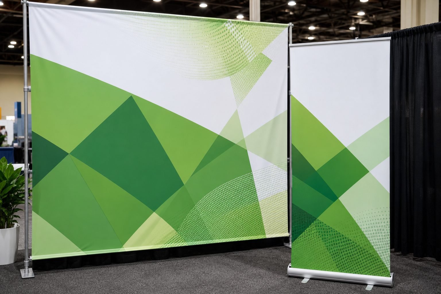 Large format banner printing